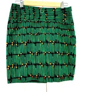 The Limited Green mini skirt